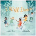 book cover for i will dance with a group of girls dancing