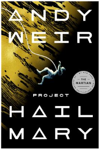 Project hail Mary by Andy Weir book cover