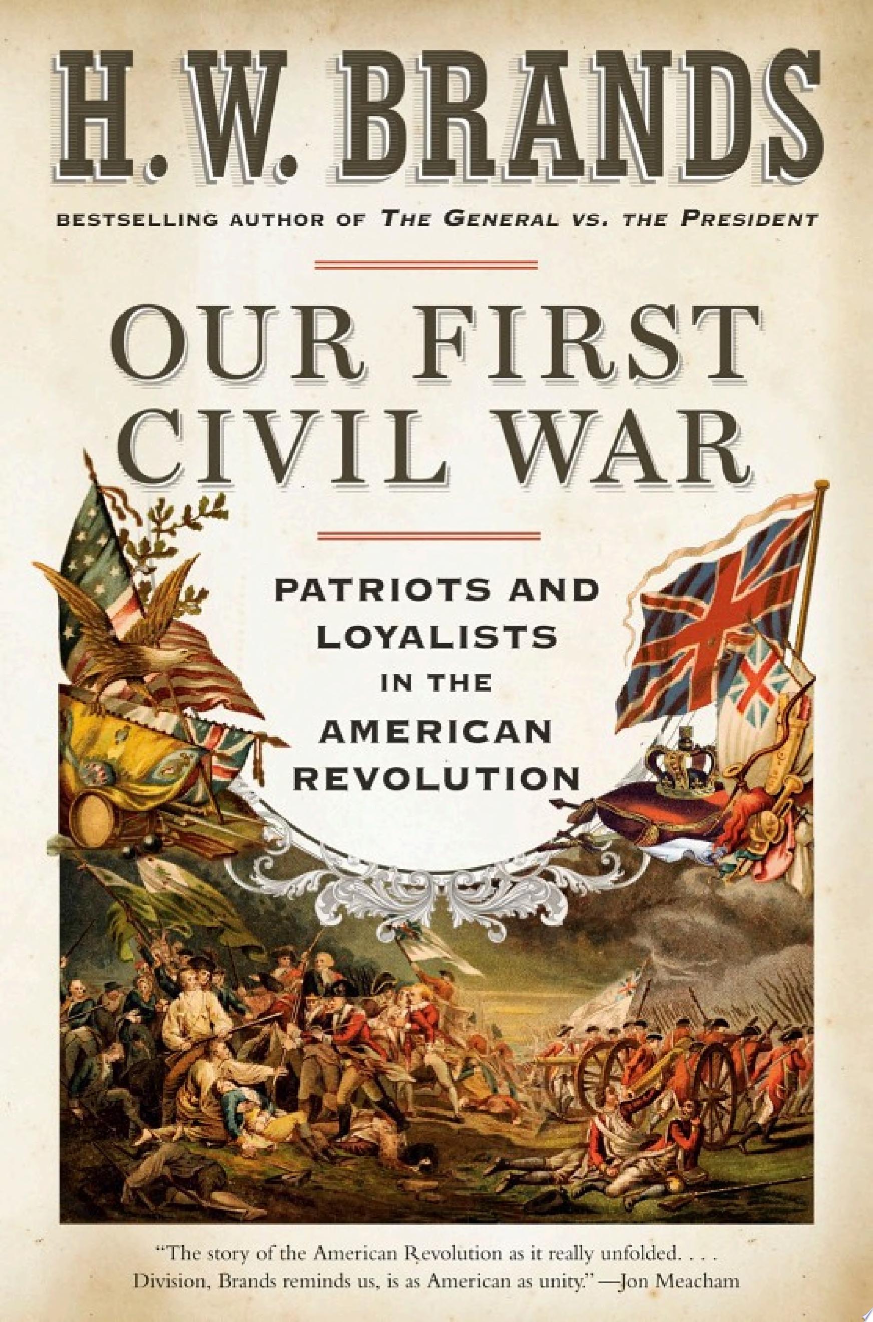 Image for "Our First Civil War"
