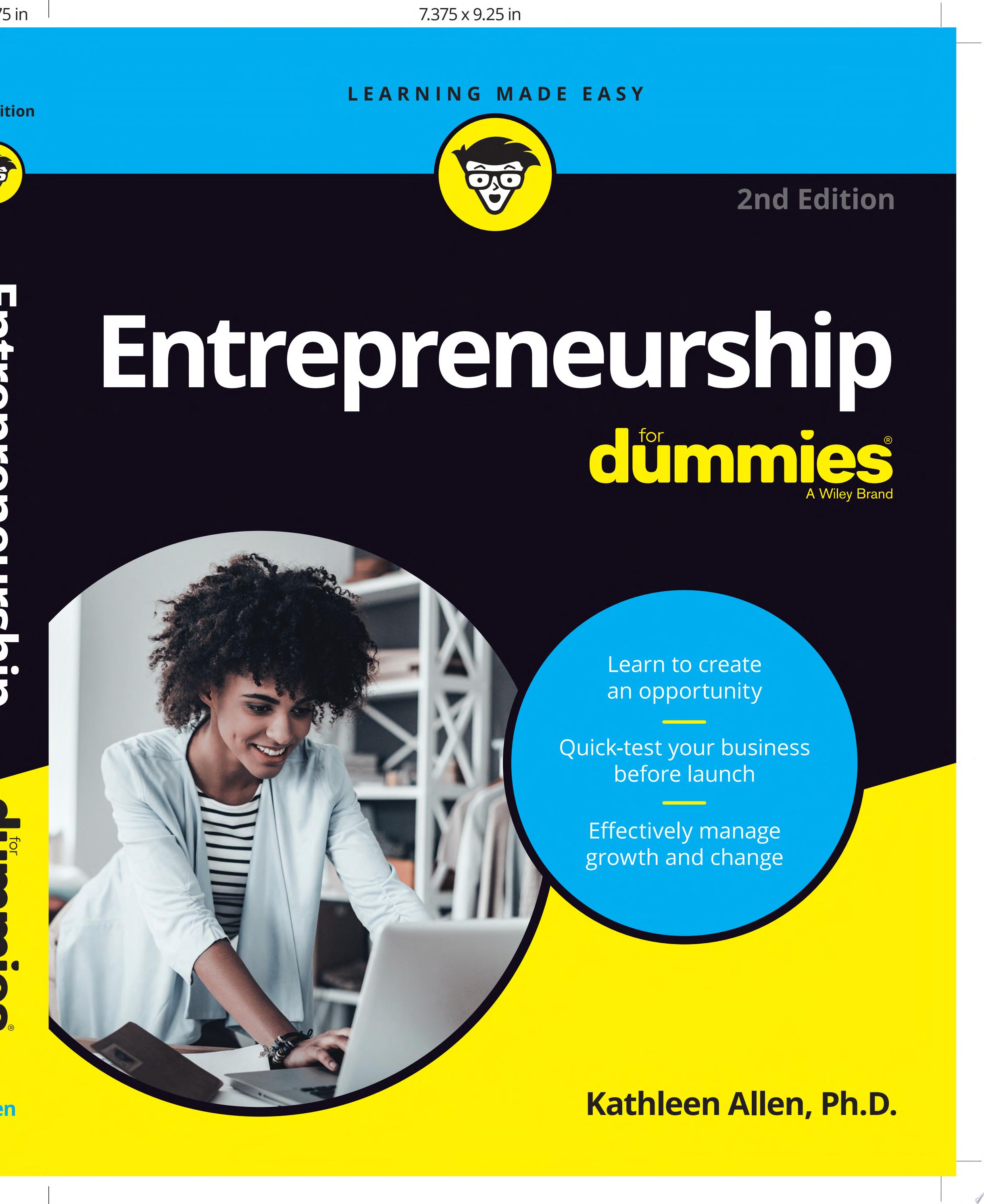 Image for "Entrepreneurship For Dummies"