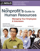 Image for "The Nonprofit&#039;s Guide to Human Resources"