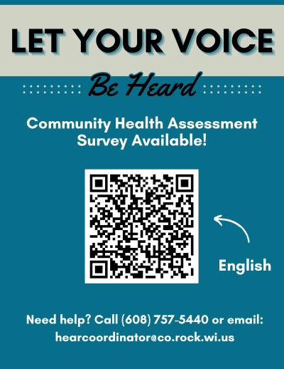 Community Health Assessment Survey QR Code 