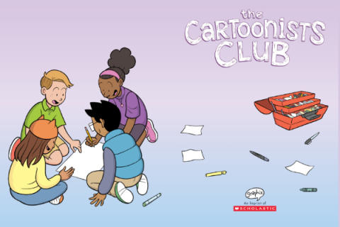 animation of kids drawing