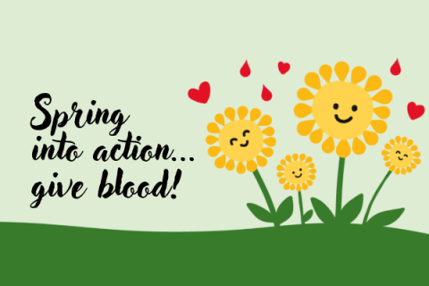 Yellow flowers with hearts surrounding