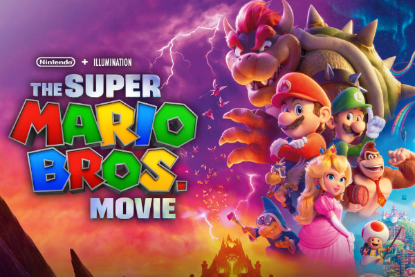 The Super Mario Bros Movie graphic
