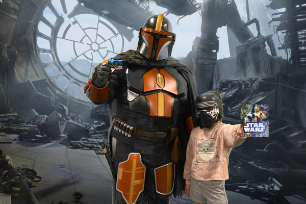 Star Wars soldier adult and child 