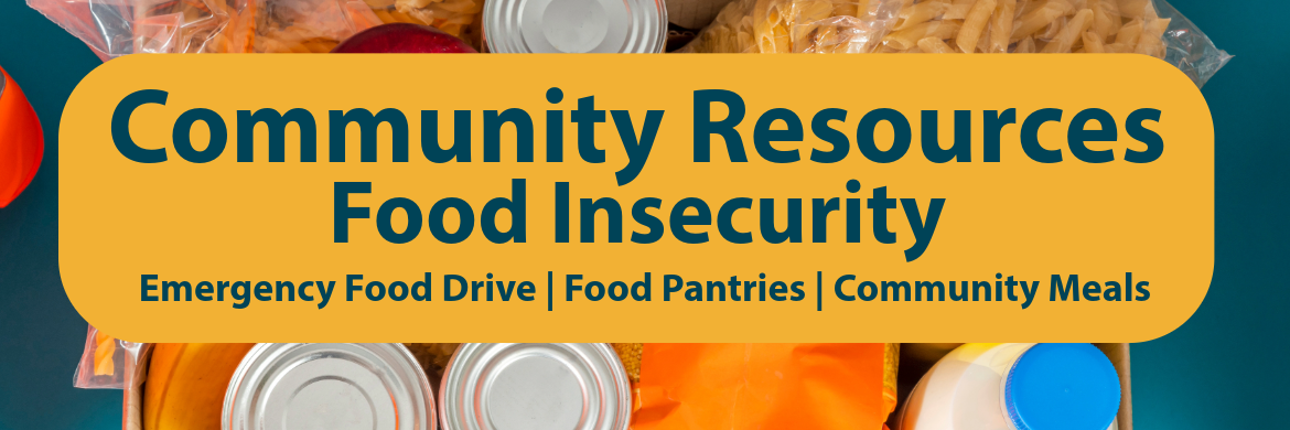 community resources food insecurity emergency food drive food pantries community meals